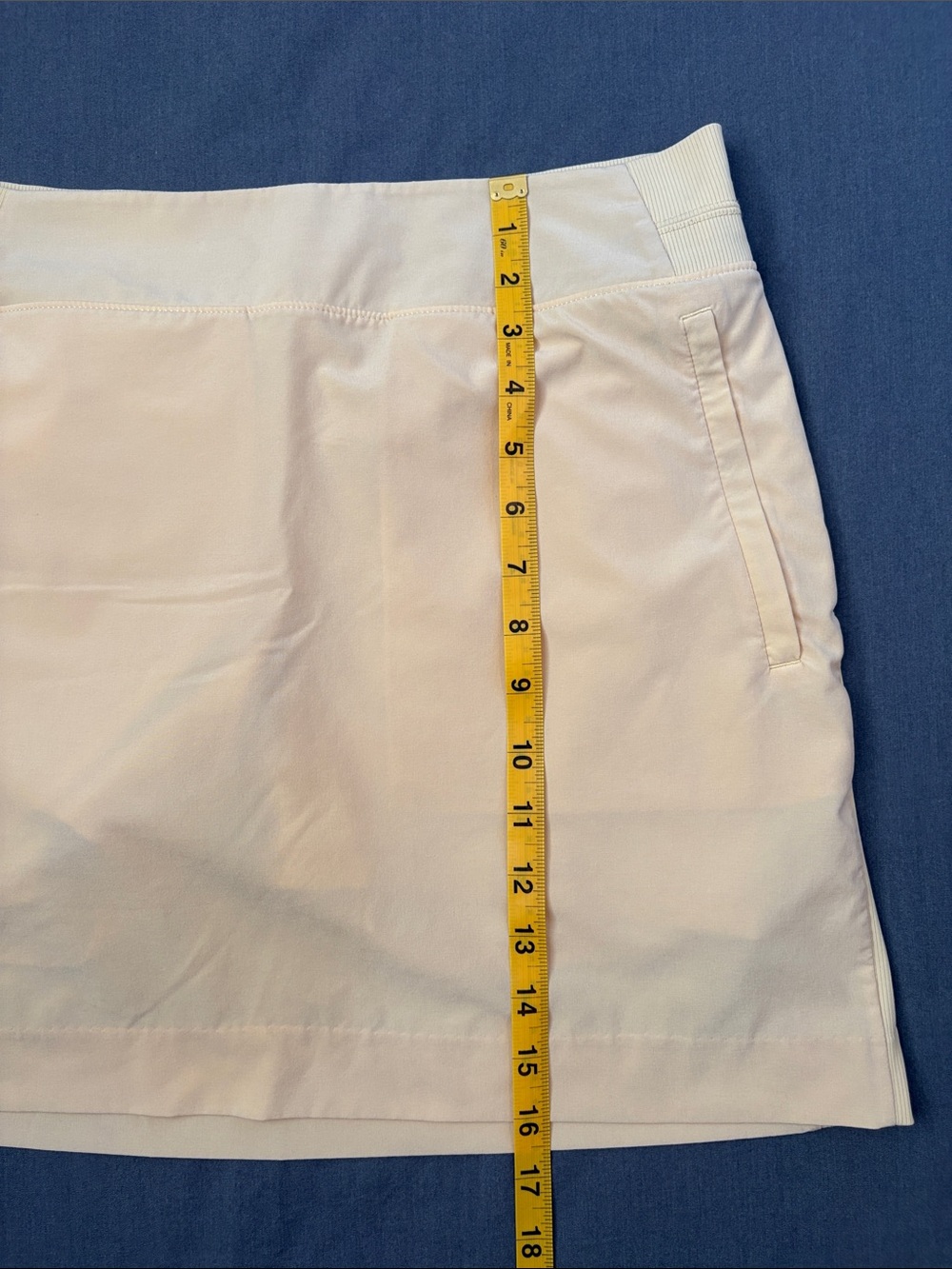 Athleta Brooklyn Skort Size 10 Vibrant Lunaria Yellow - Picture 6 of 10